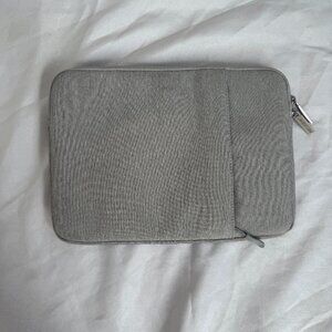 Small iPad Case Cover Pouch - Grey
